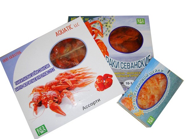 Раки в ассортименте в Белгороде