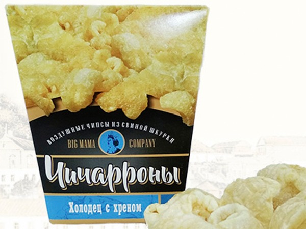 Чичарроны со вкусом холодца и хрена в Белгороде