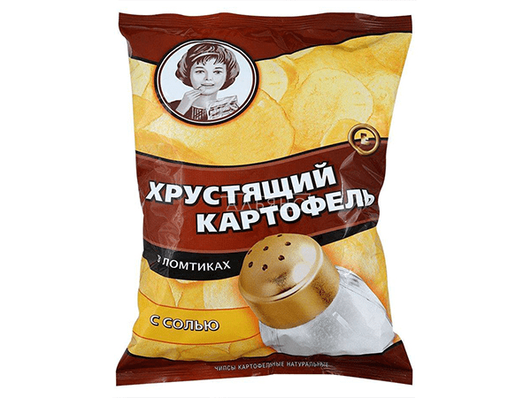 Картофельные чипсы "Девочка" 160 гр. в Белгороде