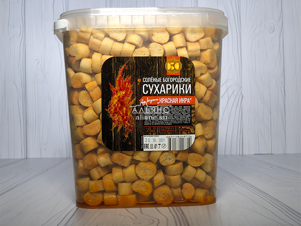 Сухарики с красной икрой в Белгороде
