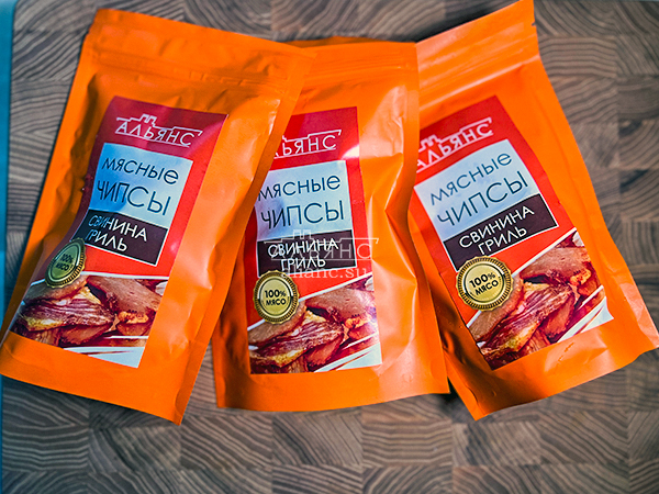 Мясо (АЛЬЯНС) вяленое свинина "Гриль" 50 гр. в Белгороде