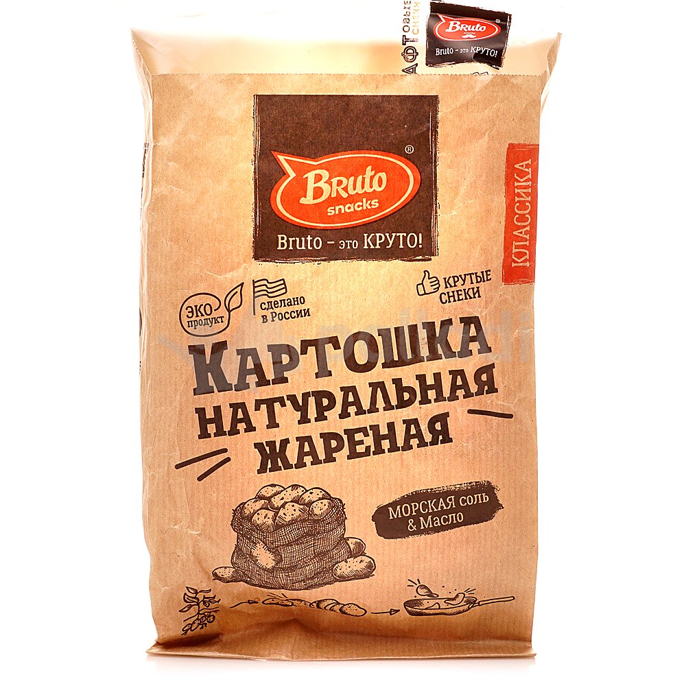 Картофель «Бруто» с солью 70 гр. в Белгороде